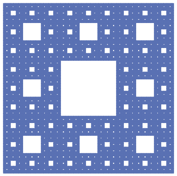 Sierpinski carpet graph