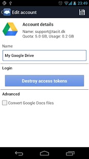 Folder Sync Lite - Add Google Drive