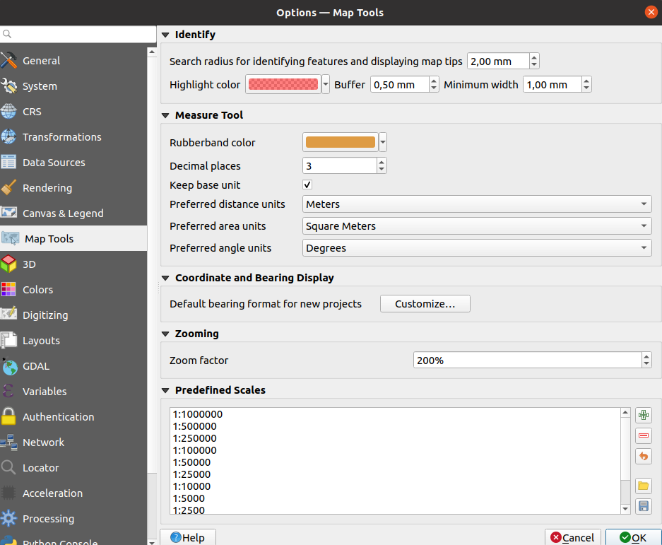 Zoom wheel QGIS3