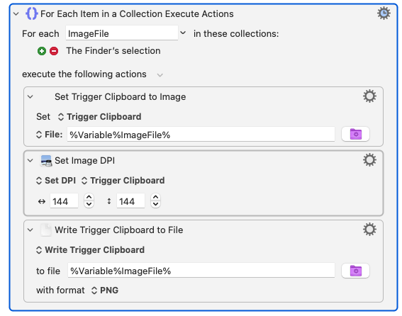 Keyboard Maestro macro