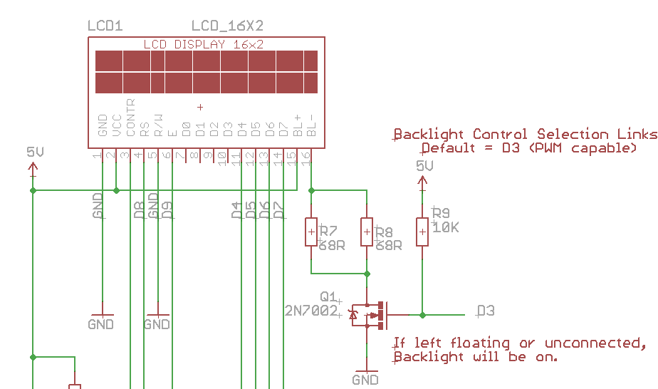 LCD Brightness control