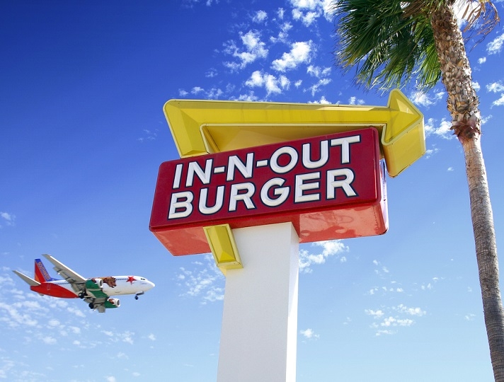 In-N-Out Burger near LAX | Photo courtesy of Karen Nicoletti, Flickr