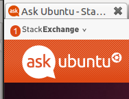 Ask Ubuntu with inbox alert