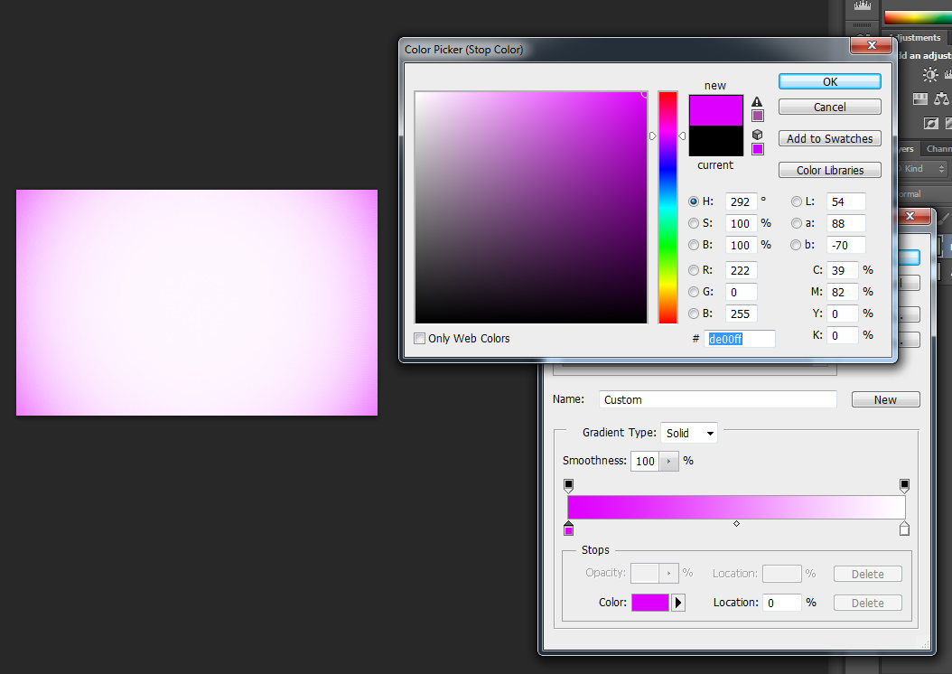 Gradient Map in action