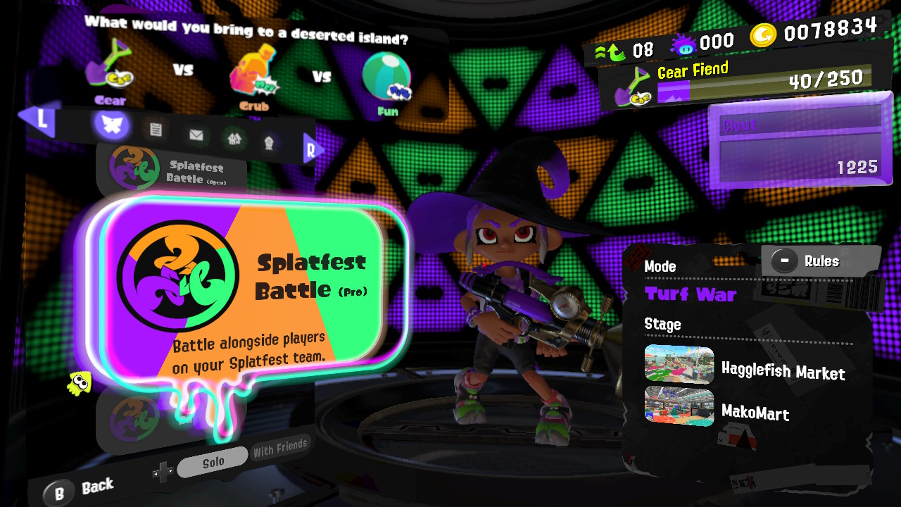 Splatfest Battle (Pro)