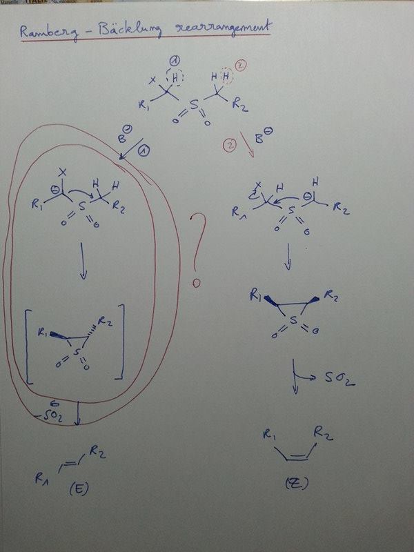 Ramberg-Bäcklund rearrangement