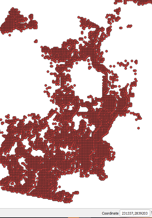 Myanmar timeseries, in easting/northing