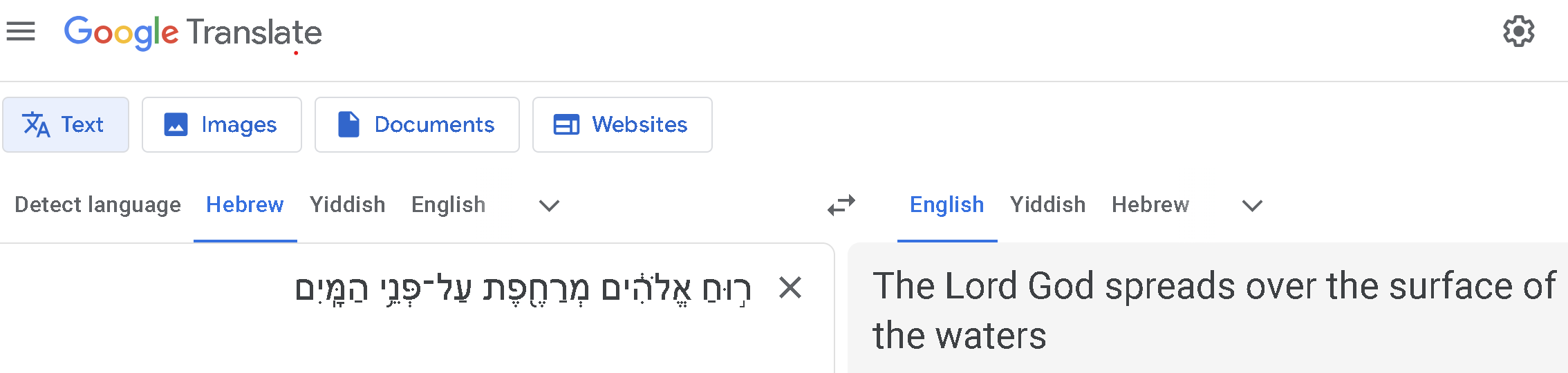 Google translate