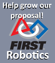 Support the FIRST Robotics proposal on Area51.SE!