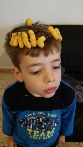 picture of my son wearing the bamba hat