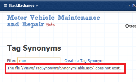 tag synonym search