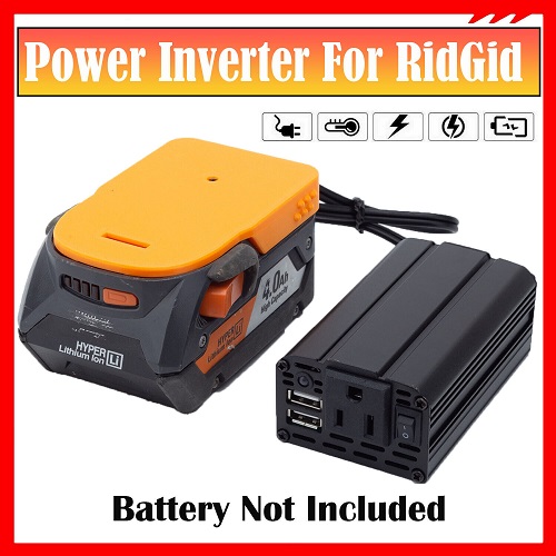 Ridgid 18v pure sine-wave inverter