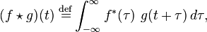 cross correlation equation