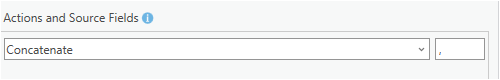 Edit Field map: Concatenate