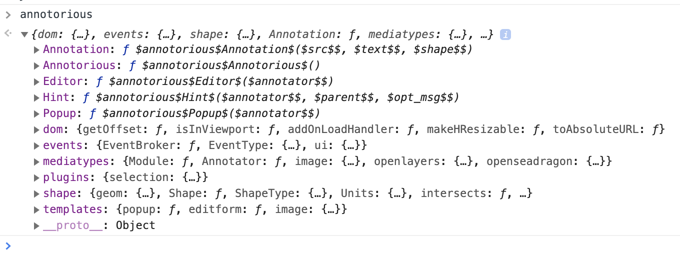 "annotorious." methods/properties before callback