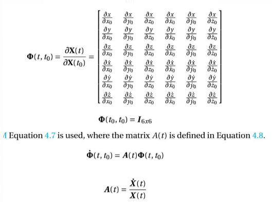 Relation between A matrix and the STM