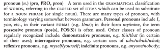 pronoun definition