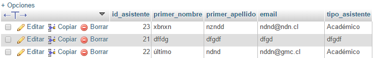 Por ejemplo en la tabla tengo tres registros o columnas y necesito que me arroje el numero 3