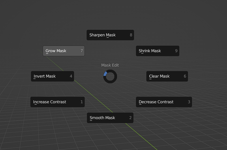 screenshot of blender UI