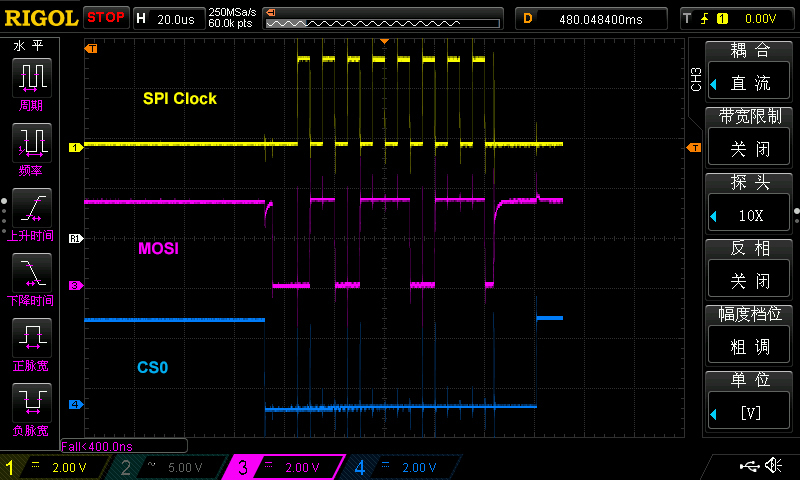 spi waveform