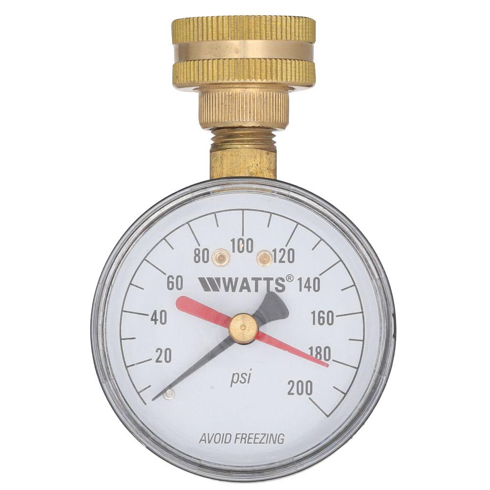 water pressure gague