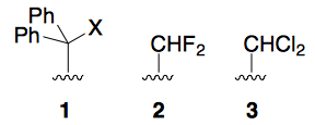 Three substituents