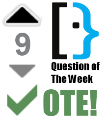 Every week, the Super User community selects an interesting question to be highlighted in the Community Blog as the "Question of the Week". Vote now on the next QotW, or submit a question you liked!