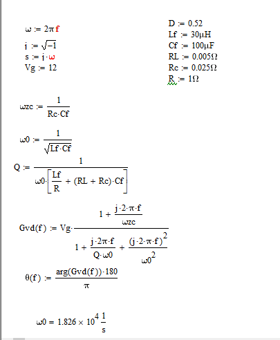 the code in Mathcad