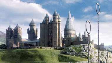 Hogwarts, from the first movie