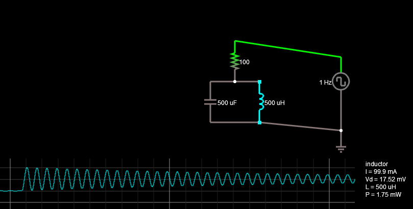 Falstad simulation capture