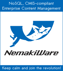 NemakiWare: NoSQL, CMIS-compliant Enterprise Content Management server