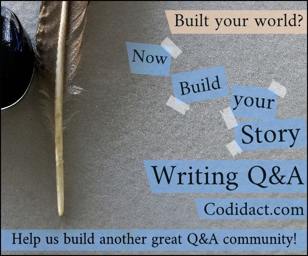 Build the story to go with your world on Writing.Codidact.com!