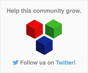 Help this community grow -- follow us on twitter!