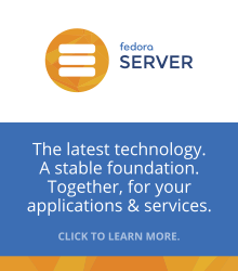 Fedora Server: The latest technology. A stable foundation.