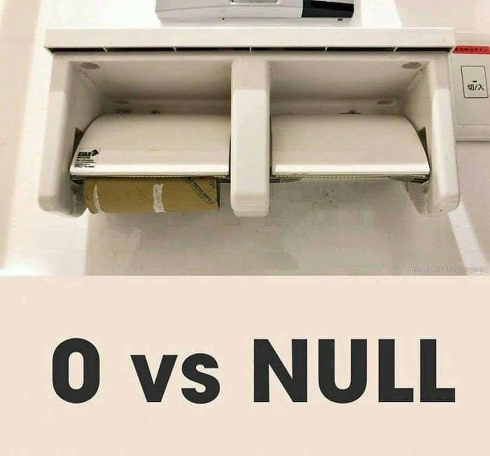 NULL != 0