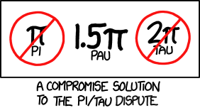 1.5 pi = pau