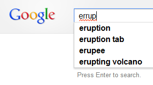 Google auto suggest