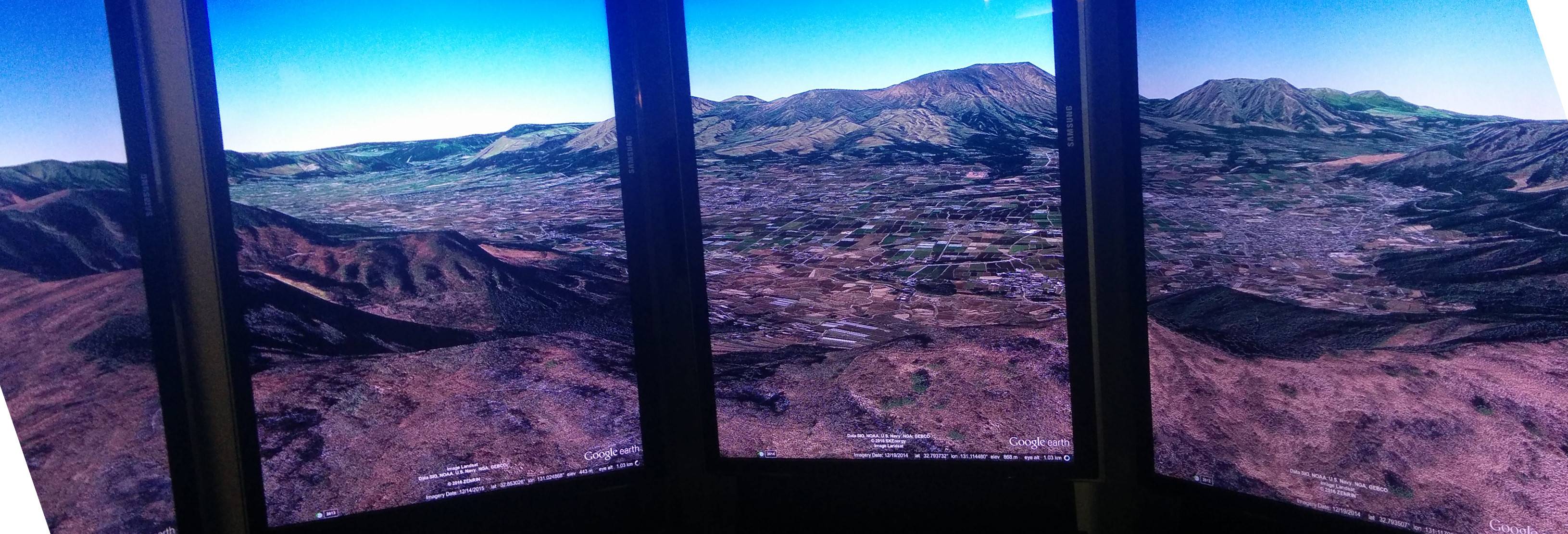 Mount Aso from ridge