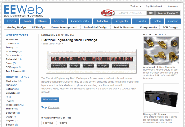 eeweb-mentions-electrical-engineering-se