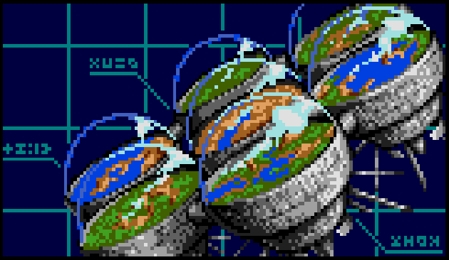 Worldship from Phantasy Star game series