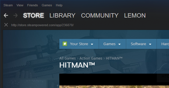 Hitman's Store Page