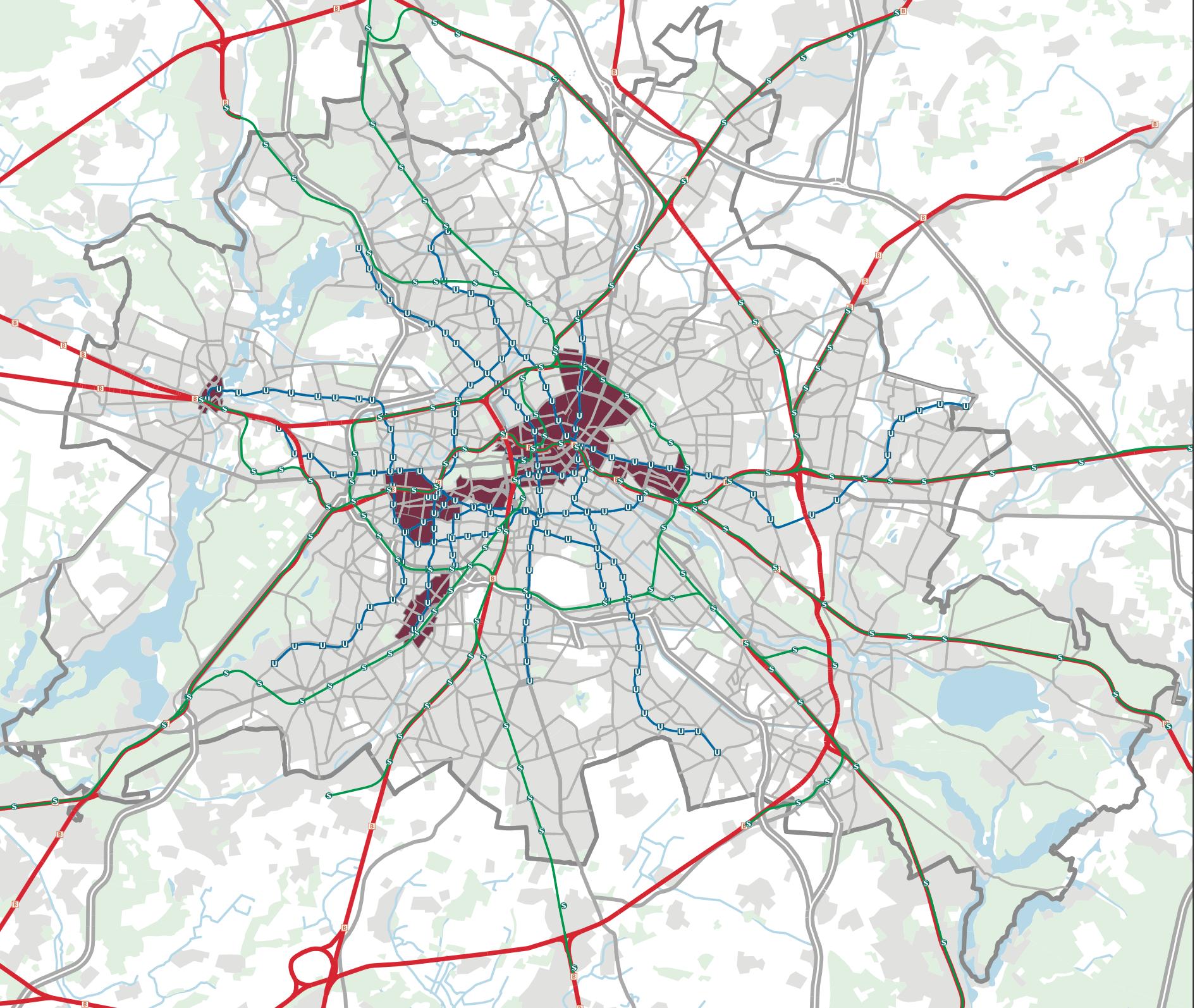 non-free parking map