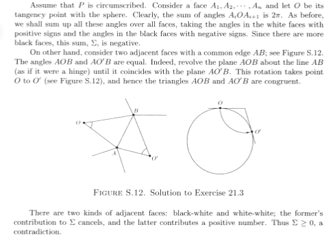 Solution of problem 21.3 from Mathematical Omnibus