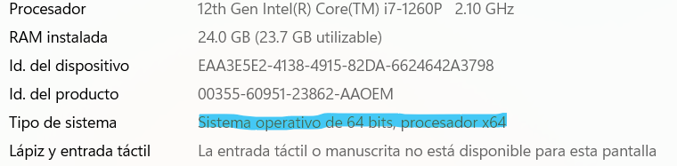 captura donde se ve la arquitetura