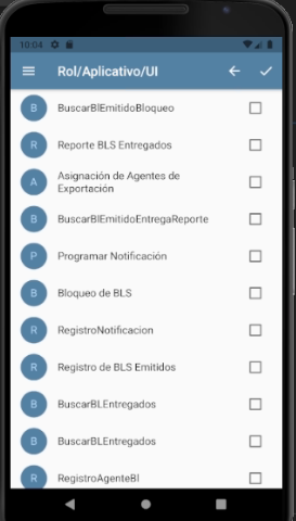 Esto seria el resultado pero como les dije al momento de darle click a un checkbox no se selecciona y hace que se cargue la pantalla de nuevo