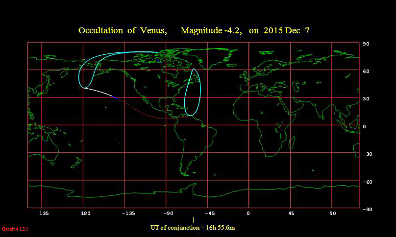 occultation map