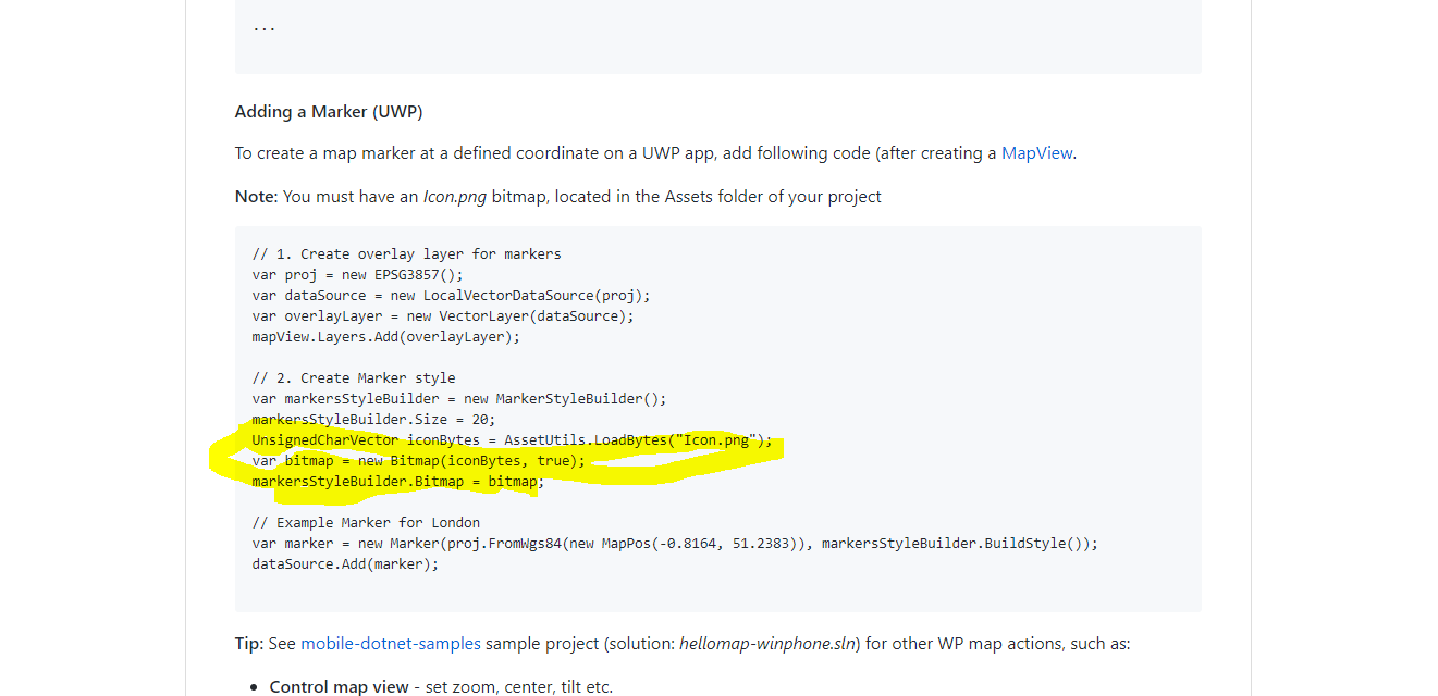 Carto Mobile SDK document