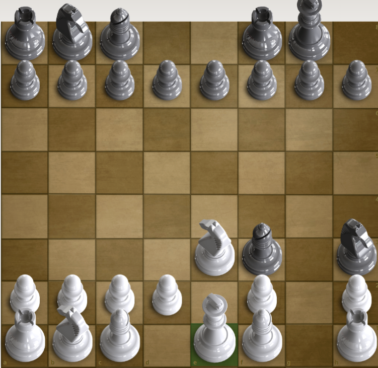 Castling on King side