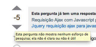 esta pergunta não mostra esforço de pesquisa; não é clara ou não é útil