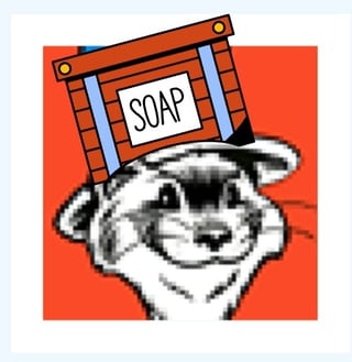 This user's avatar with a soapbox for s hat